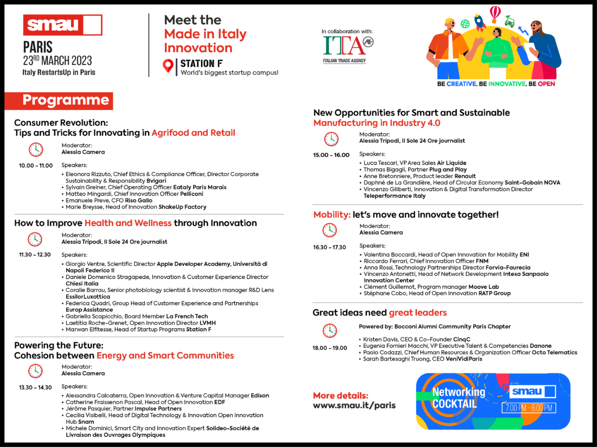 Smau Paris 2023 Partners And Panels рџ јпёџ Smau Smau Paris 2023 Partners And Panels рџ јпёџ Smau